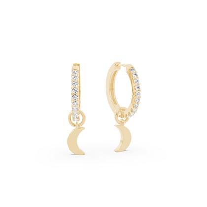 Yellow Gold Gemstone Rings & Diamond Earrings
