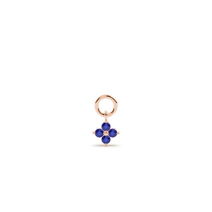 Rose Gold Earring charms Diamond Earrings