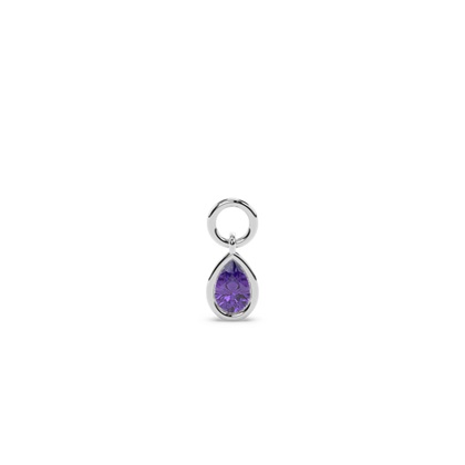 Pear Earring charms Diamond Earrings