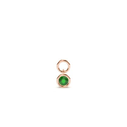 Rose Gold Earring charms Diamond Earrings