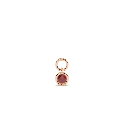 Rose Gold Earring charms Diamond Earrings
