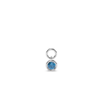 Topaz Hoop Earring Charm
