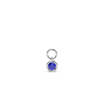 Tanzanite Hoop Earring Charm