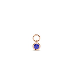 Tanzanite Hoop Earrings Charm