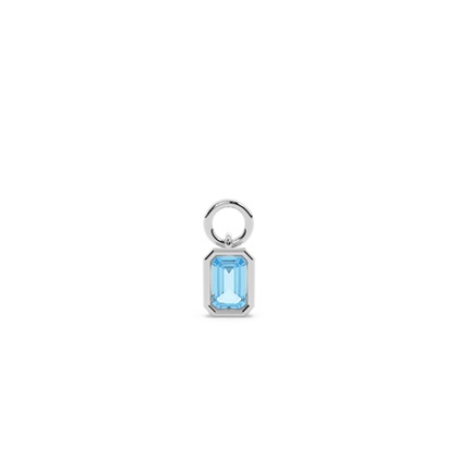Emerald Earring charms Diamond Earrings