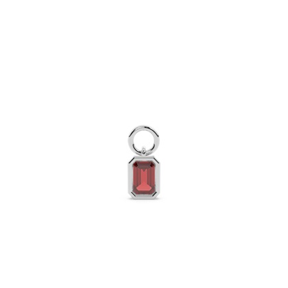 Emerald Earring charms Diamond Earrings