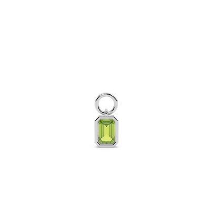 Emerald Earring charms Diamond Earrings