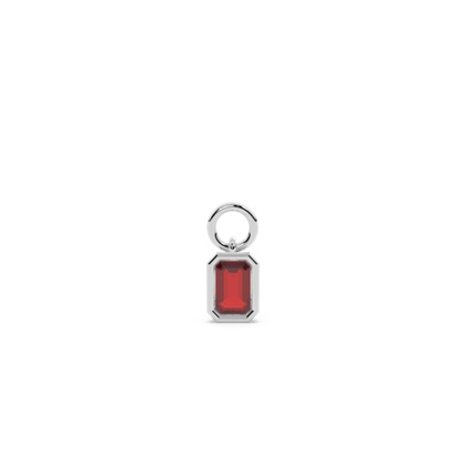Emerald Earring charms Diamond Earrings
