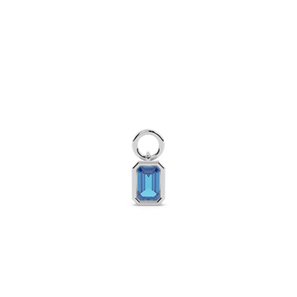 Emerald Earring charms Diamond Earrings