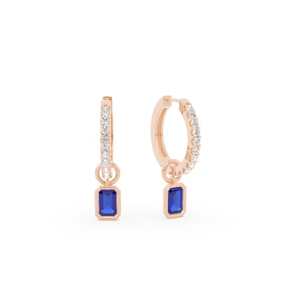 Emerald Cut Gemstone Rings & Jewellery