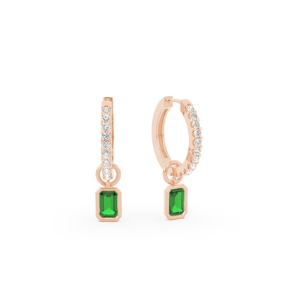 Emerald Cut Gemstone Rings & Jewellery