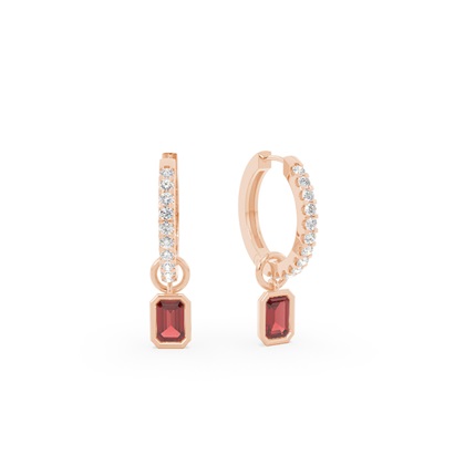 Emerald Cut Gemstone Rings & Jewellery