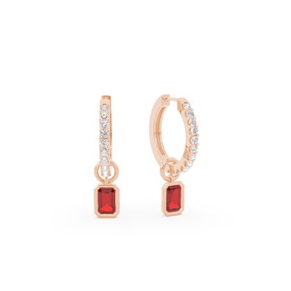 Emerald Cut Gemstone Rings & Jewellery