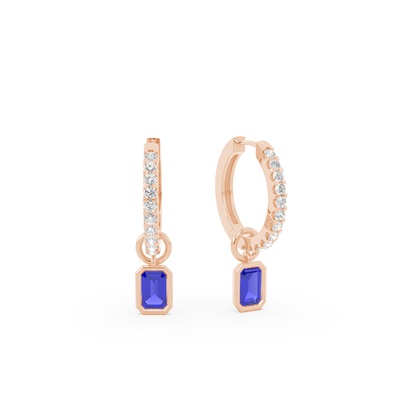 Emerald Cut Gemstone Rings & Jewellery