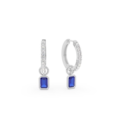 Emerald Cut Gemstone Rings & Jewellery