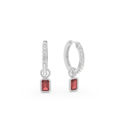Emerald Cut Gemstone Rings & Jewellery