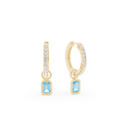 Emerald Cut Gemstone Rings & Jewellery