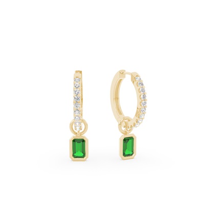 Emerald Cut Gemstone Rings & Jewellery