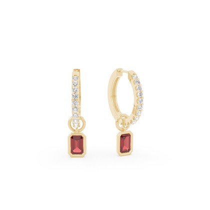 Emerald Cut Gemstone Rings & Jewellery