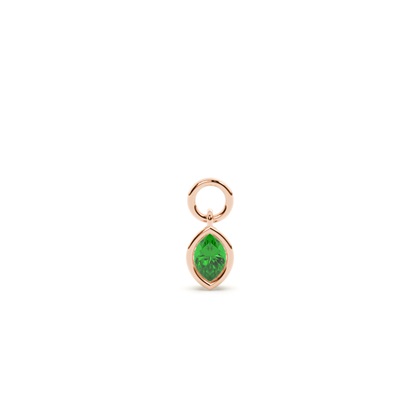 Marquise Rose Gold Earring charms Diamond Earrings
