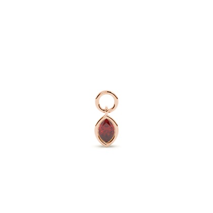 Marquise Rose Gold Earring charms Diamond Earrings
