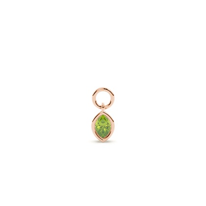 Marquise Rose Gold Earring charms Diamond Earrings