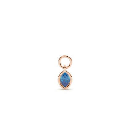 Marquise Rose Gold Earring charms Diamond Earrings