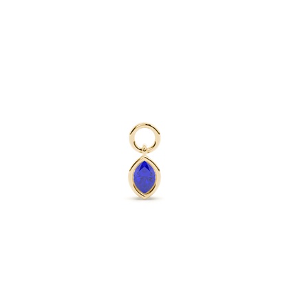 Marquise Yellow Gold Earring charms Diamond Earrings