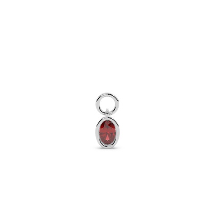 Oval Earring charms Diamond Earrings