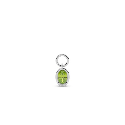 Oval Earring charms Diamond Earrings