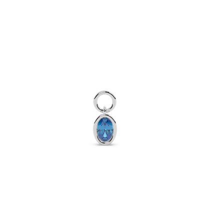 Oval Earring charms Diamond Earrings