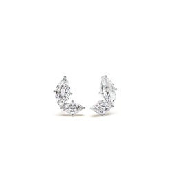 Toi Et Moi Butterfly Look Diamond Earrings