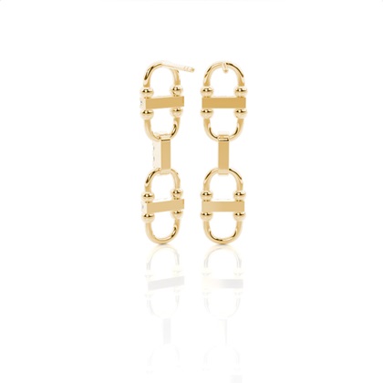 Multiple Interlink Diamond Earring (Petite)
