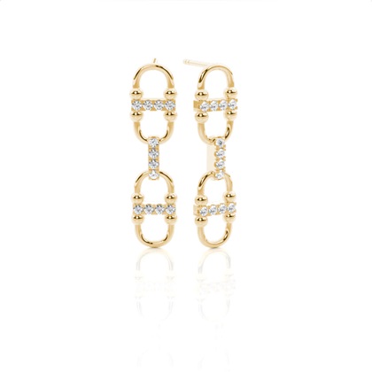 Round Diamond Earrings