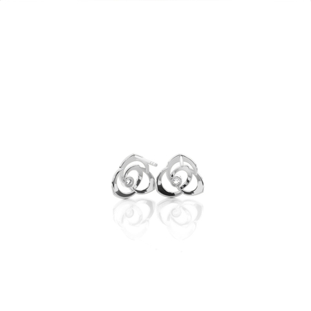 White Gold Diamond Earrings