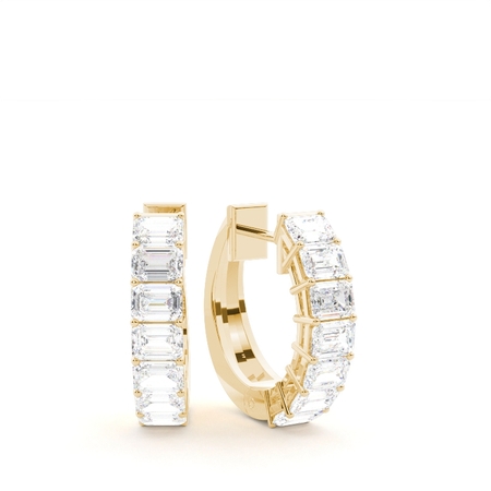 Diamant Ohrringe Gelbgold