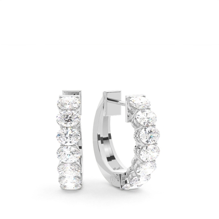 Ohrringe Diamant Silber