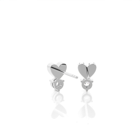 White Gold Diamond Earrings