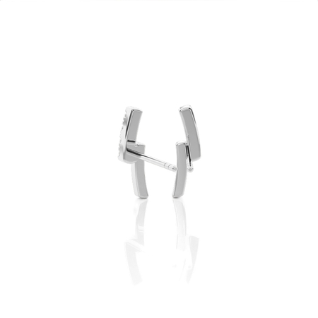 Round Diamond Everyday Delicate Stud Earrings