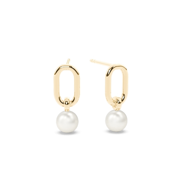 Fresh Water Pearl Danglling Delicate Stud Earrings