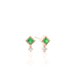 Emerald Everyday Stud Earring