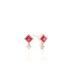 Ruby Everyday Stud Earring