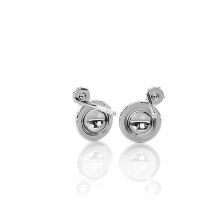 White Gold Diamond Earrings