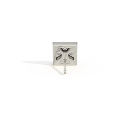 Diamond Cluster Men’S Earring