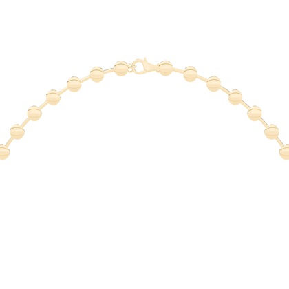 2 Prong Setting Round Diamond Necklace