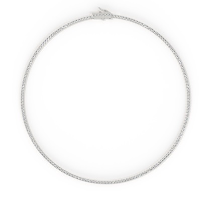 Round Cut Diamond Pendant Necklaces