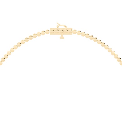 2 Prong Setting Round Diamond Necklace