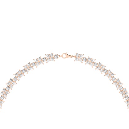 Rose Gold Tennis Pendants