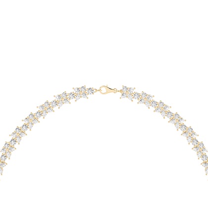 Yellow Gold Tennis Pendants