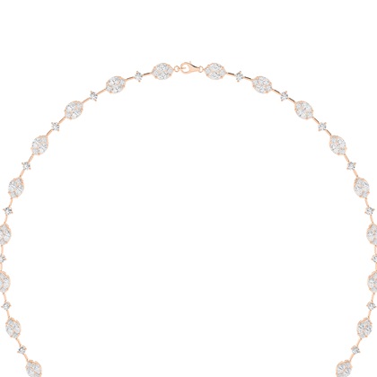 Rose Gold Tennis Pendants